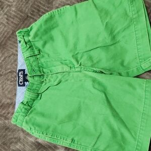 Chaps Vibrant Green Shorts
